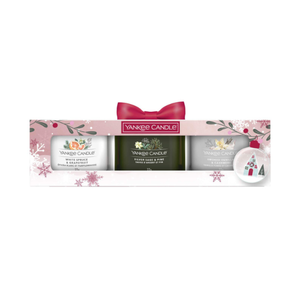 GIFT SET YC 3 FILLED VOTIVE SIGNATURE 1716503E