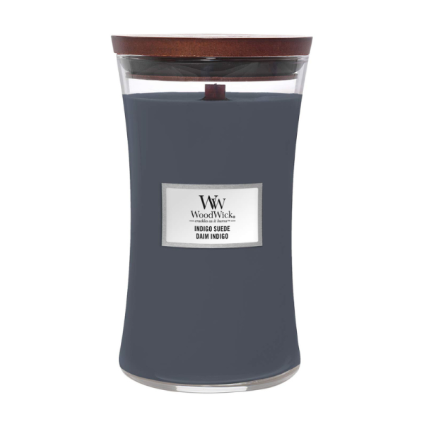 WoodWick Classic Large INDIGO SUEDE