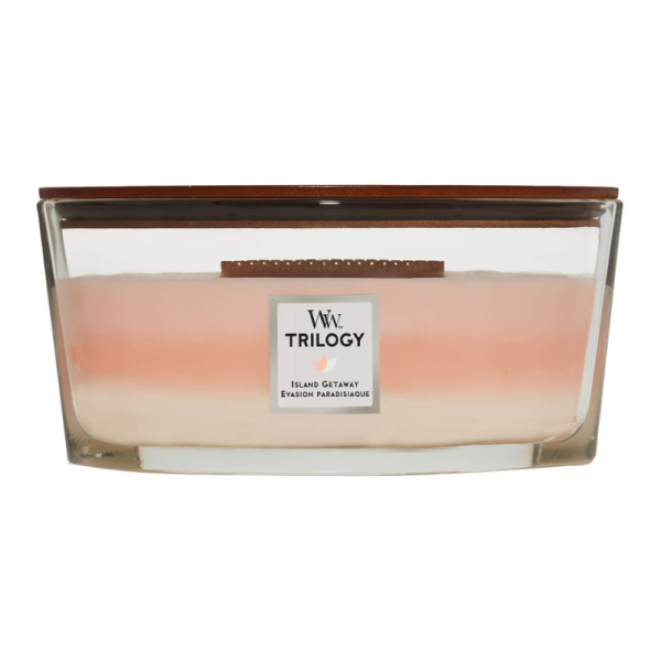 WoodWick Elipse Trilogy ISLAND GETAWAY 76967E