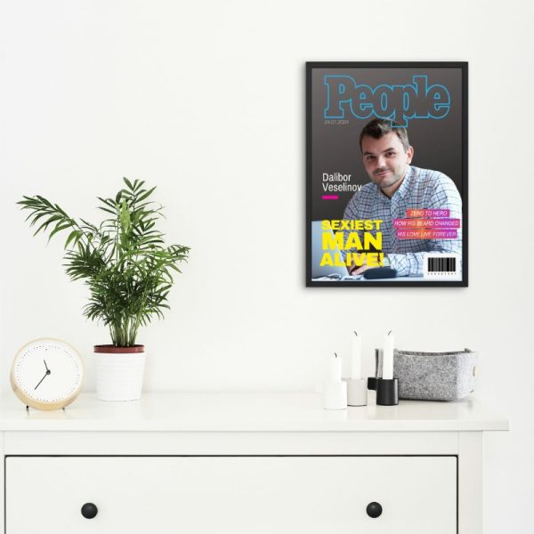 People Magazine (SEXIEST MAN ALIVE ) во рамка