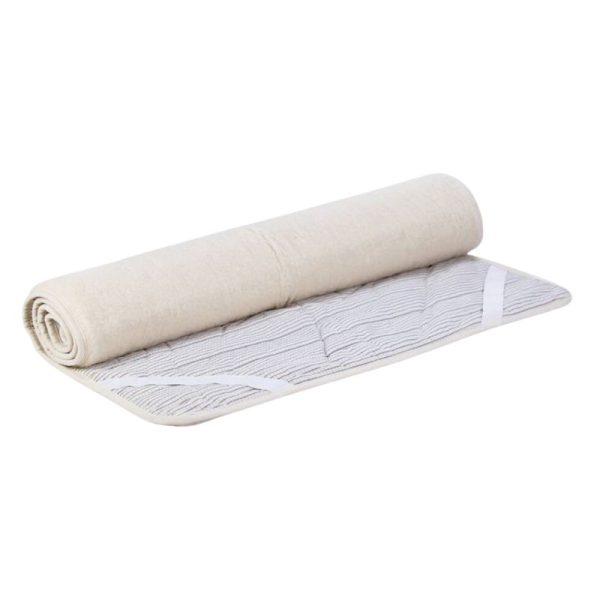 Merino Home Line Топ душек 3 во 1од мерино волна со магнетно поле и карбонски нишки